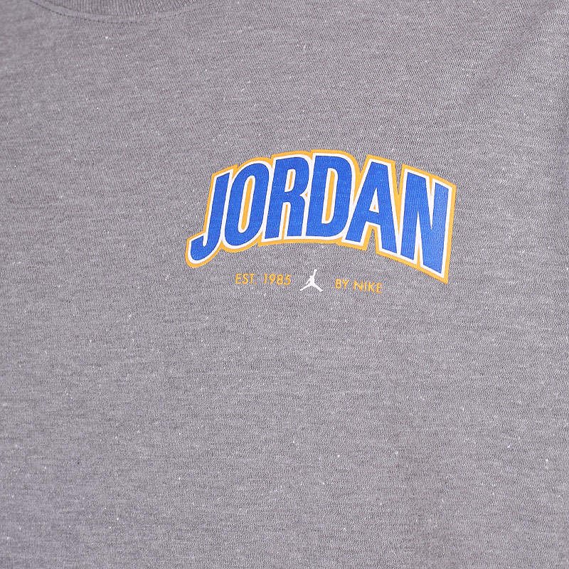 мужская серая футболка Jordan Jumpman Graphic Crew Tee DM3217-091 - цена, описание, фото 2